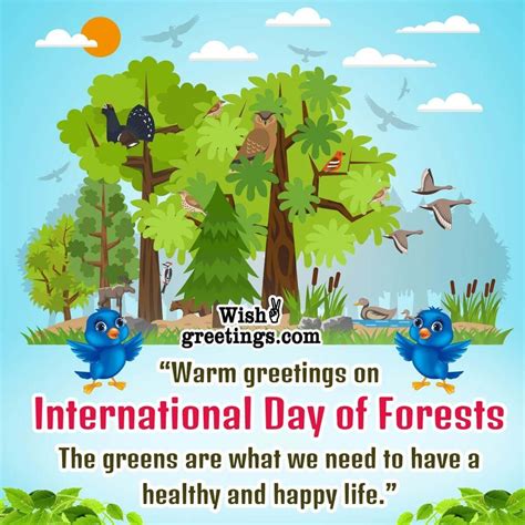 International Day Of Forests Messages Wish Greetings