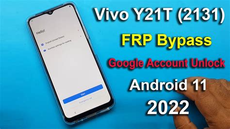 Vivo Y T Frp Bypass Android Vivo Y T Google Account Unlock