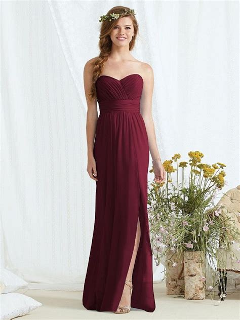 The 25 Best Burgundy Bridesmaid Dresses Ideas On Pinterest Burgundy