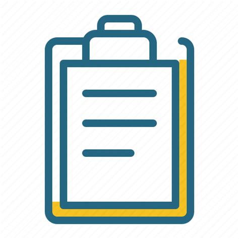 Clipboard Document List Planning Icon