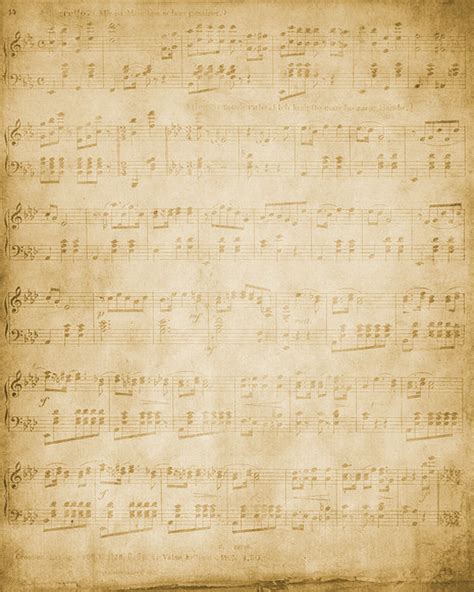 Free Photo Vintage Musical Notes Graphic Music Notes Free