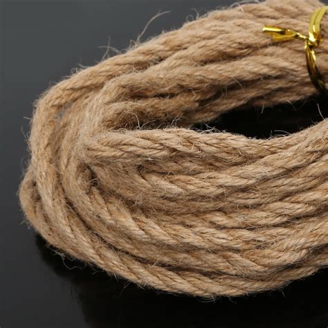 Natural Hemp Jute Cord Rope String 5mlot For Jewelry Craft T