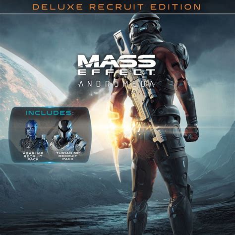 Mass Effect Andromeda Deluxe Recruit Edition 2017 Box Cover Art