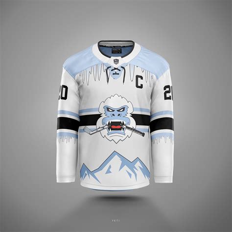 Yeti Jersey White 5hl Jersey Design Competition 10