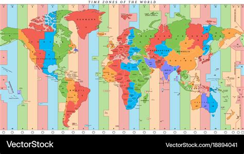 How Many Time Zones In The World Map Floria Anastassia
