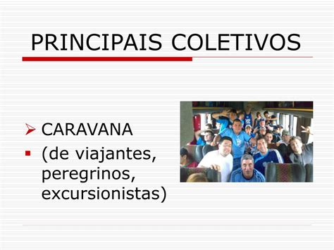 Substantivo Coletivo De Caravana