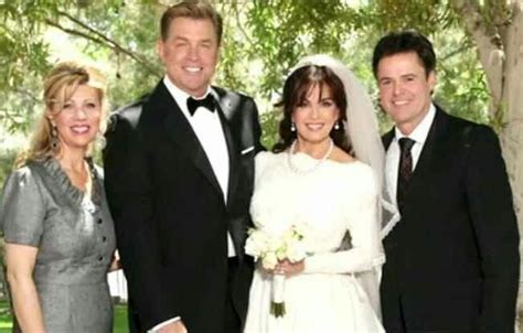 Marie Osmonds Second Wedding To Steven Craig With Donny And His Wife