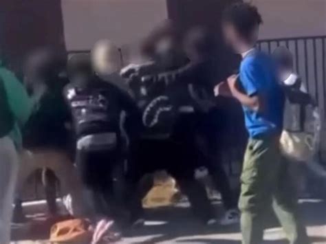 Disturbing Video Shows Jonathan Lewis Being ‘beaten To Death By Gang At Las Vegas School’ As 8