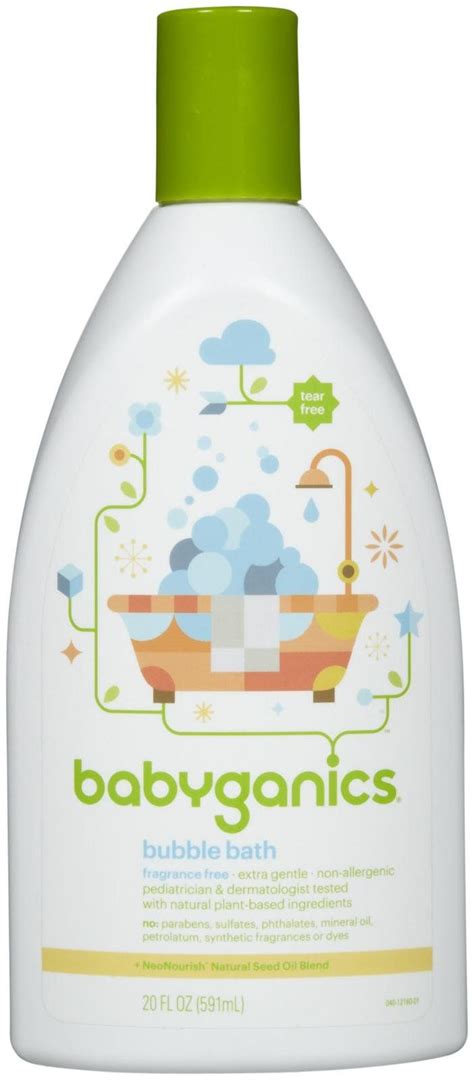 Shop attitude baby & kids body wash & bubble bath. EWG Rating = 1. Babyganics Bubble Bath - Fragrance Free ...