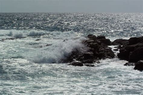 Beach Storm Sea Peole Free Image Download