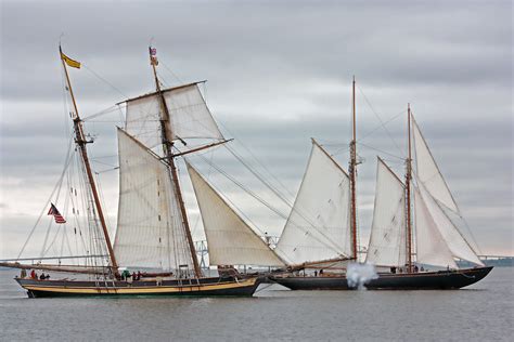 Cannon Fire Schooners Pride Of Baltimore Ii And Virginia O Flickr