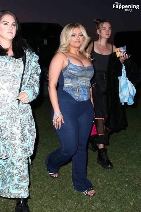 Bebe Rexha Shows Off Her Curves At The 2023 Coachella Valley Music And
