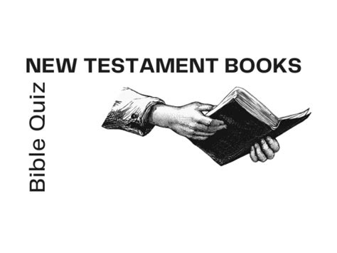 Books Of The New Testament Bible Quiz Bible Potato