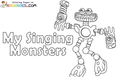 Coloring Pages My Singing Monsters 34 Pcs Download Or Print For Free 3696