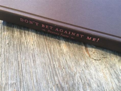 Don T Bet Against Me Deanna Favre With Angela Hunt 2007 Hardcover Ebay