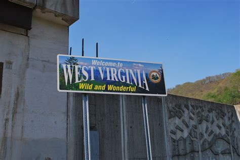 West Virginia Welcome Sign At Matewan This Sign Is On The Flickr