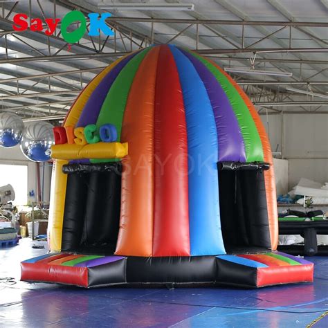 Sayok Giant Inflatable Disco Bounce Tent Inflatable Disco Dome Bouncy