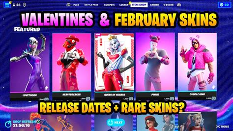 All Valentines Day Skins Emotes And Cosmetics Item Shop Fortnite