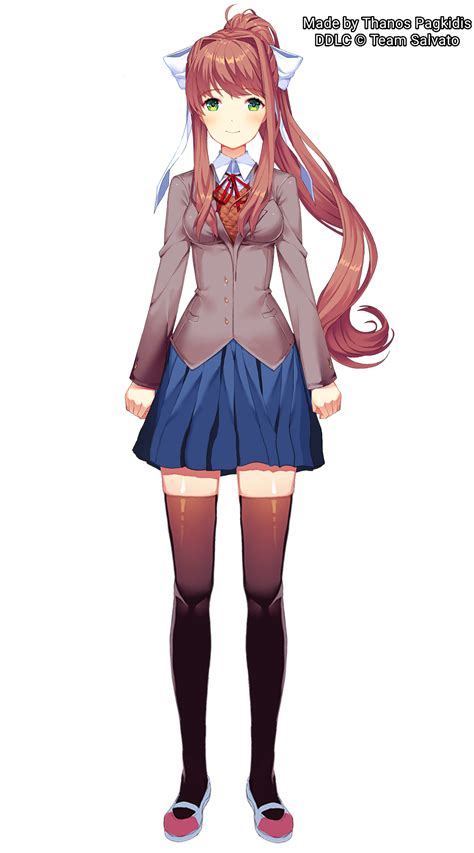 Monika Ddlc Full Body Sprite Images And Photos Finder