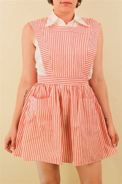 50s Authentic Candy Striper Hospital Volunteer Pinafore Etsy Imperial
