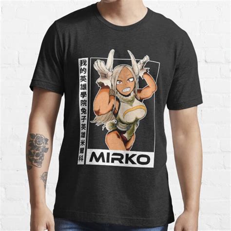My Hero Academia Rabbit Hero Mirko T Shirt For Sale By