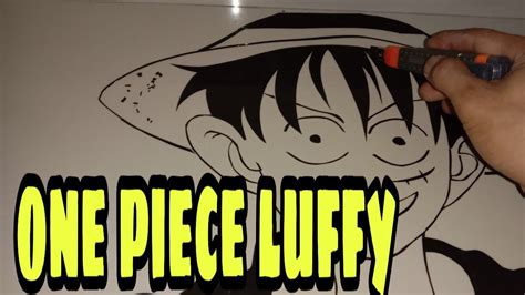 Cara Cutting Sticker Manual One Piece Luffy Youtube