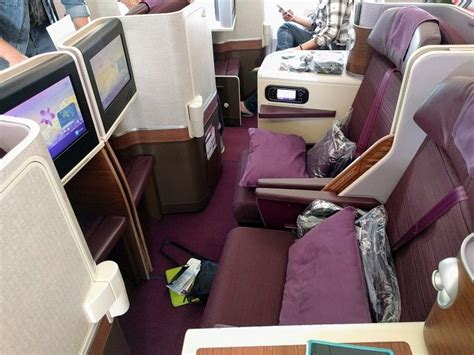 Review Thai Airways Business Class Melbourne To Bangkok No Home Just
