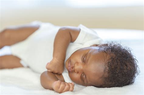 Sleeping Africanamerican Baby Stock Photo Download Image Now Istock