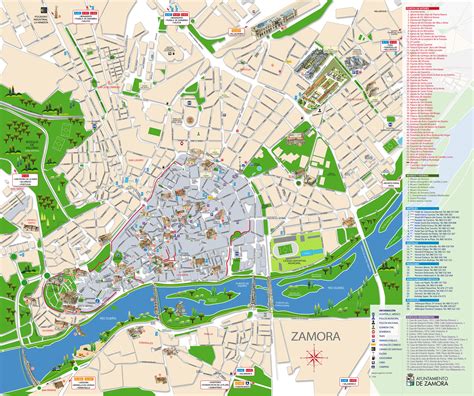 Mapa De Zamora Mapa Físico Geográfico Político Turístico Y Temático