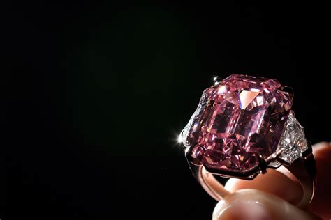 In Pics The Rare Pink Diamond Sold For A Record 50 Million Mint