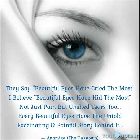 They Say Beautiful Eyes Quotes Writings By Pooja Porwal
