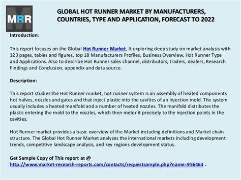Hot Runner Market 2017 By Global Trends Type Countries Share Size