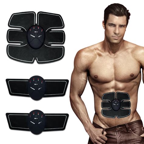 Smart Ems Wireless Electric Massager Electrotherapy Back Pain Relief Abs Muscle Stimulator