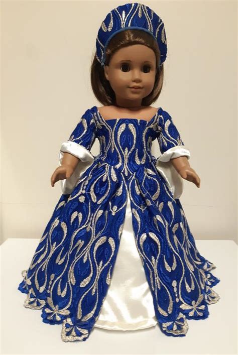 readcreations 3 looks in one tudor ensemble doll clothes pattern 18 inch dolls such as american