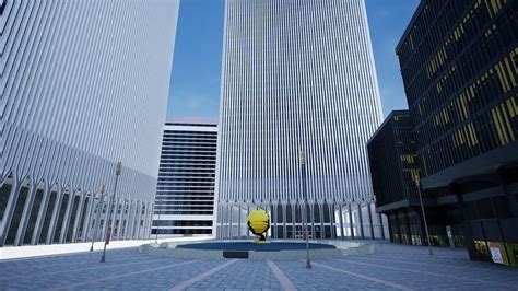 World Trade Center Wtc Twin Tower Complex Environment 3d Model Cgtrader