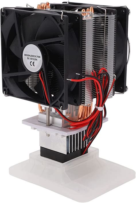 jp 熱電ペルチェ、 ポータブルdc12v電子半導体冷凍冷却システムキット ペット用フルシール構造アルミ合金熱電冷却器、エアコン パソコン・周辺機器
