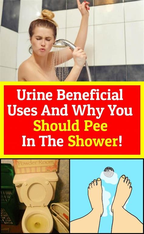 urine beneficial uses and why you should pee in the shower urinal shower pee