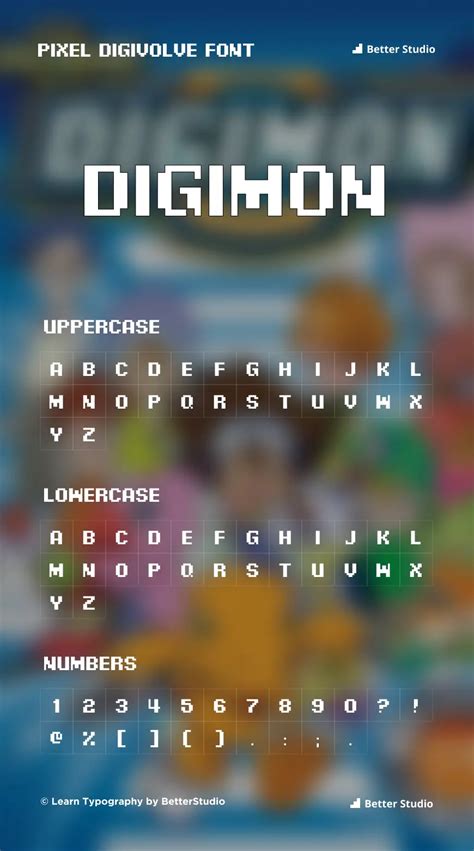 Digimon Font Download Free Font And Logo