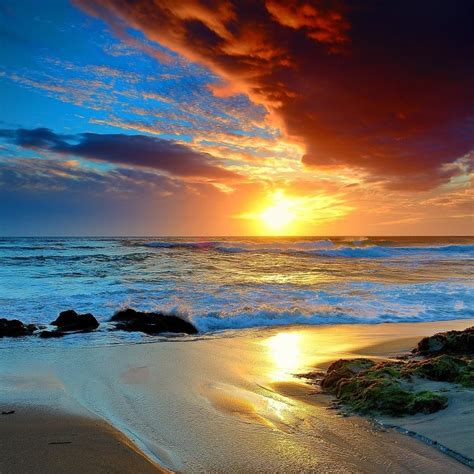 Hd Beach Sunset Wallpapers 1080p Blogs Nature Wallpaper