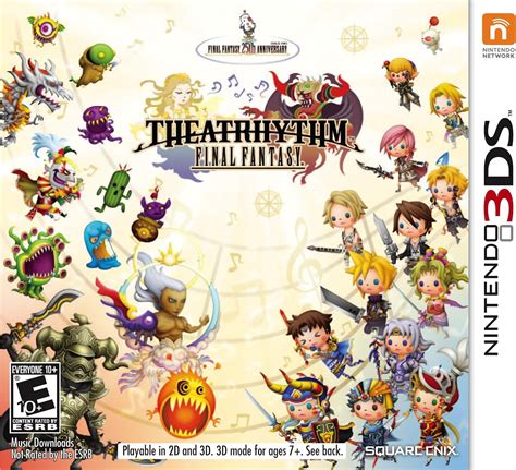 Theatrhythm Final Fantasy Nintendo 3ds Computer And Video Games