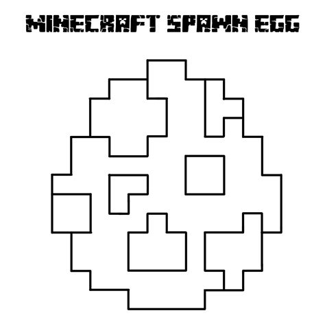 Minecraft Slime Coloring Pages