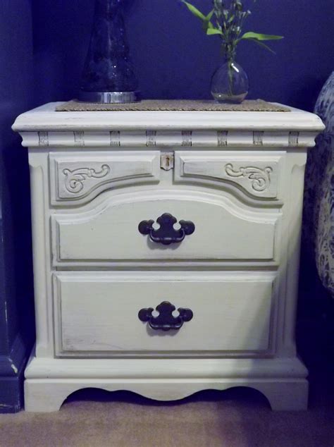 My Bedroom Furniture After Chalk Paint Old White