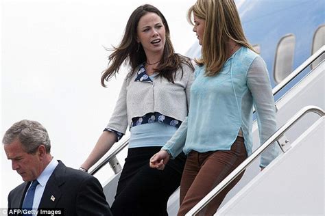 barbara bush admits she once rode her twin jenna at a wedding daily mail online
