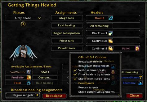 Getting Things Healed Raid Mods World Of Warcraft Addons