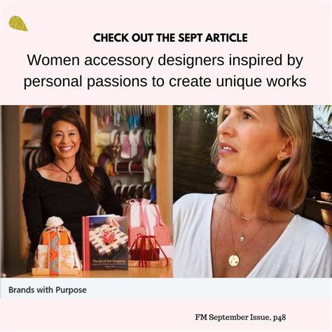 Women Accessory Designers With Purpose