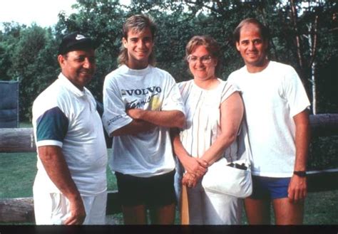 00001986 Straton Mountain Vermont Andre Agassi Brother Phil