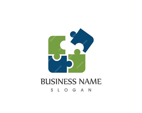 Premium Vector Puzzle Business Icon Logo Design