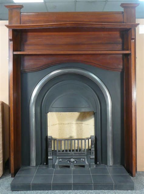Original Mahogany Mantel Twentieth Century Fireplaces