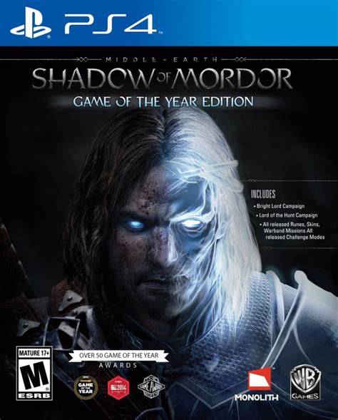 Middle Earth Shadow Of Mordor Game Of The Year Edition A0103 V0100