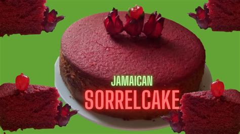 Jamaican Sorrel Fruit Cake Sorrel Fruit Cake Recipe Christmas Cake Hibiscus Cake Youtube